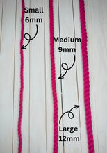 Load image into Gallery viewer, Super Soft Rope Lead - Pink