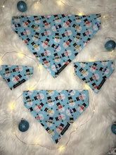 Load image into Gallery viewer, Gingerbread/Snowman Reversible Bandana