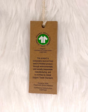 Load image into Gallery viewer, Dog and Tea Large Organic Cotton Accessory Bag