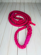 Load image into Gallery viewer, Super Soft Rope Lead - Pink