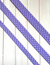 Load image into Gallery viewer, Lilac Polka Dot Lead