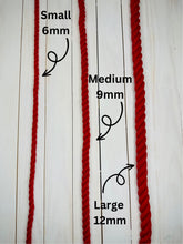 Load image into Gallery viewer, Super Soft Rope Lead - Red