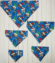 Load image into Gallery viewer, Santa Paws is Coming to Town 2 in 1 Bandana
