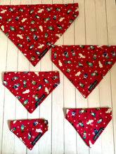 Load image into Gallery viewer, Step into Christmas 2 in 1 Bandana
