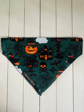 Load image into Gallery viewer, Trick or Treat Double Sided Bandana
