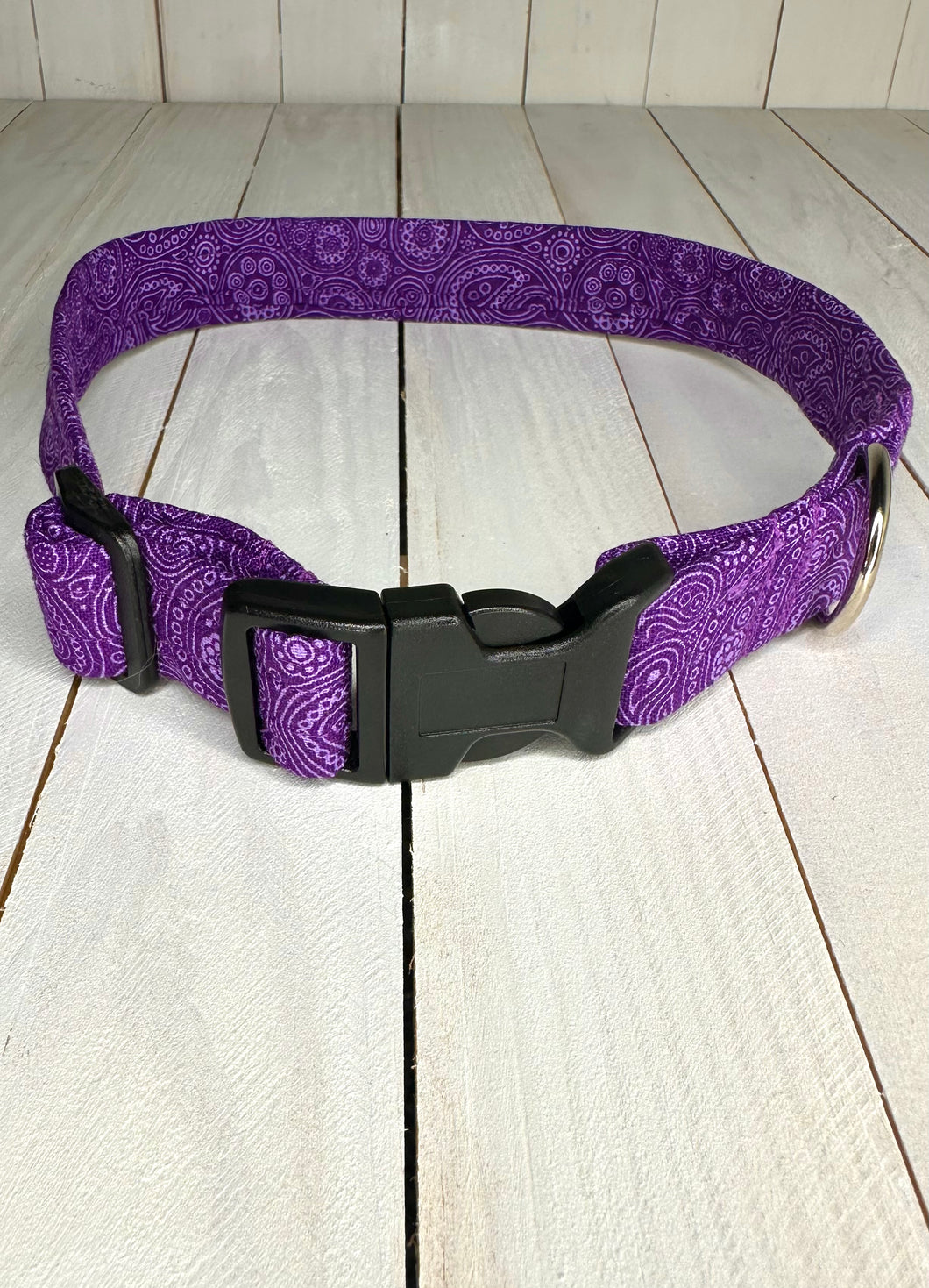 Purple Paisley Power Collar