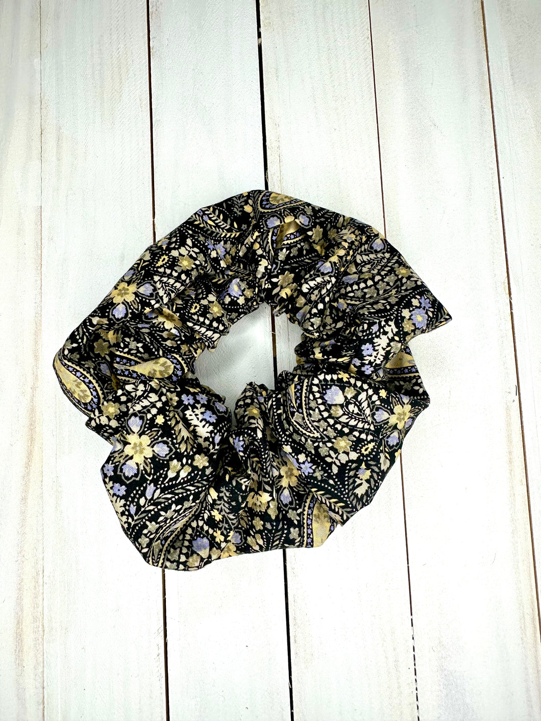 Pastel Paisley Power Scrunchie