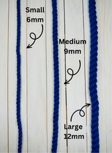 Load image into Gallery viewer, Super Soft Rope Lead - Blue
