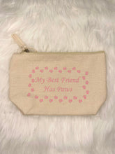 Load image into Gallery viewer, Best Friend Small Organic Cotton Accessory Bag
