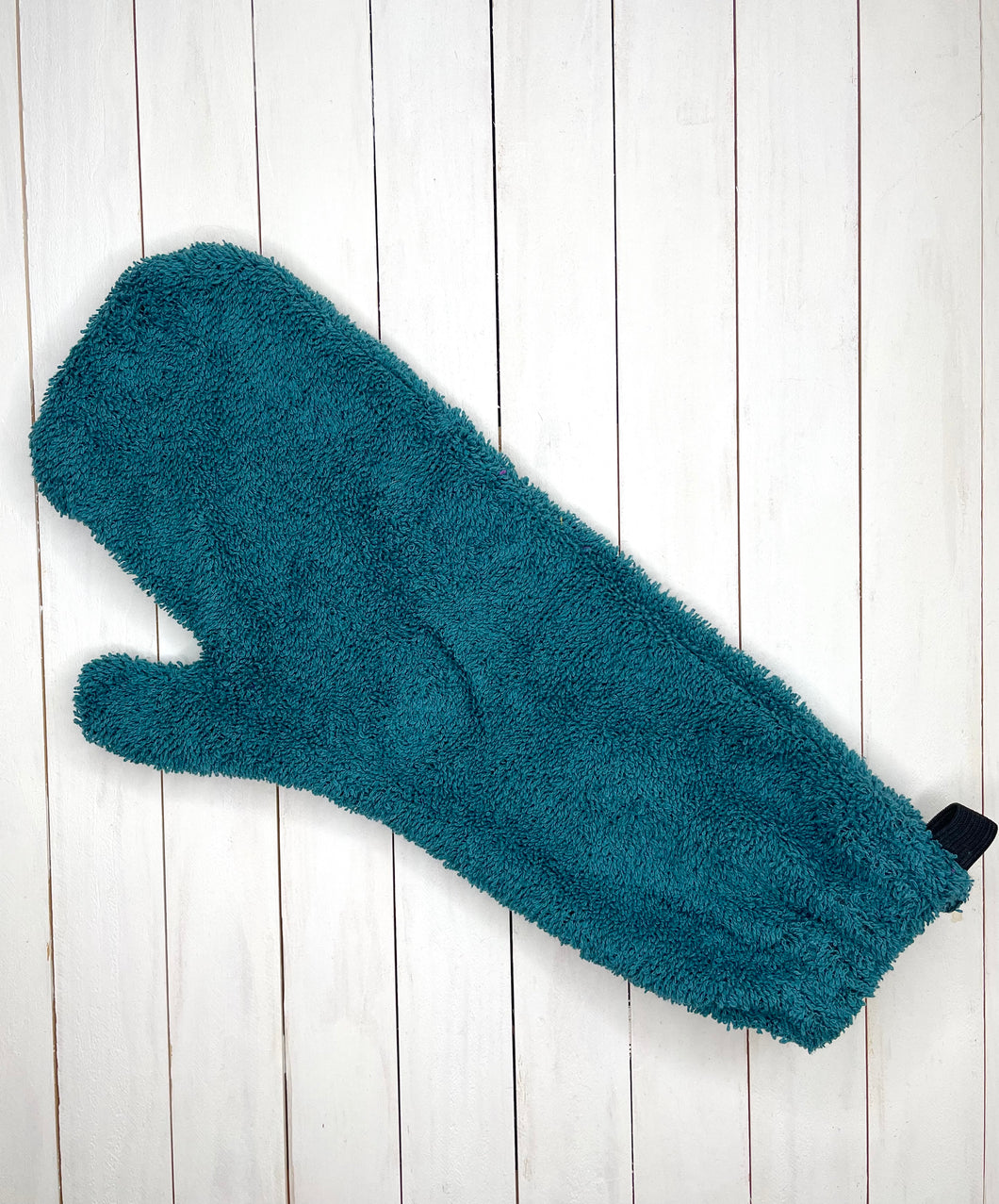 Petrol Blue Muddy Paw Drying Mitt