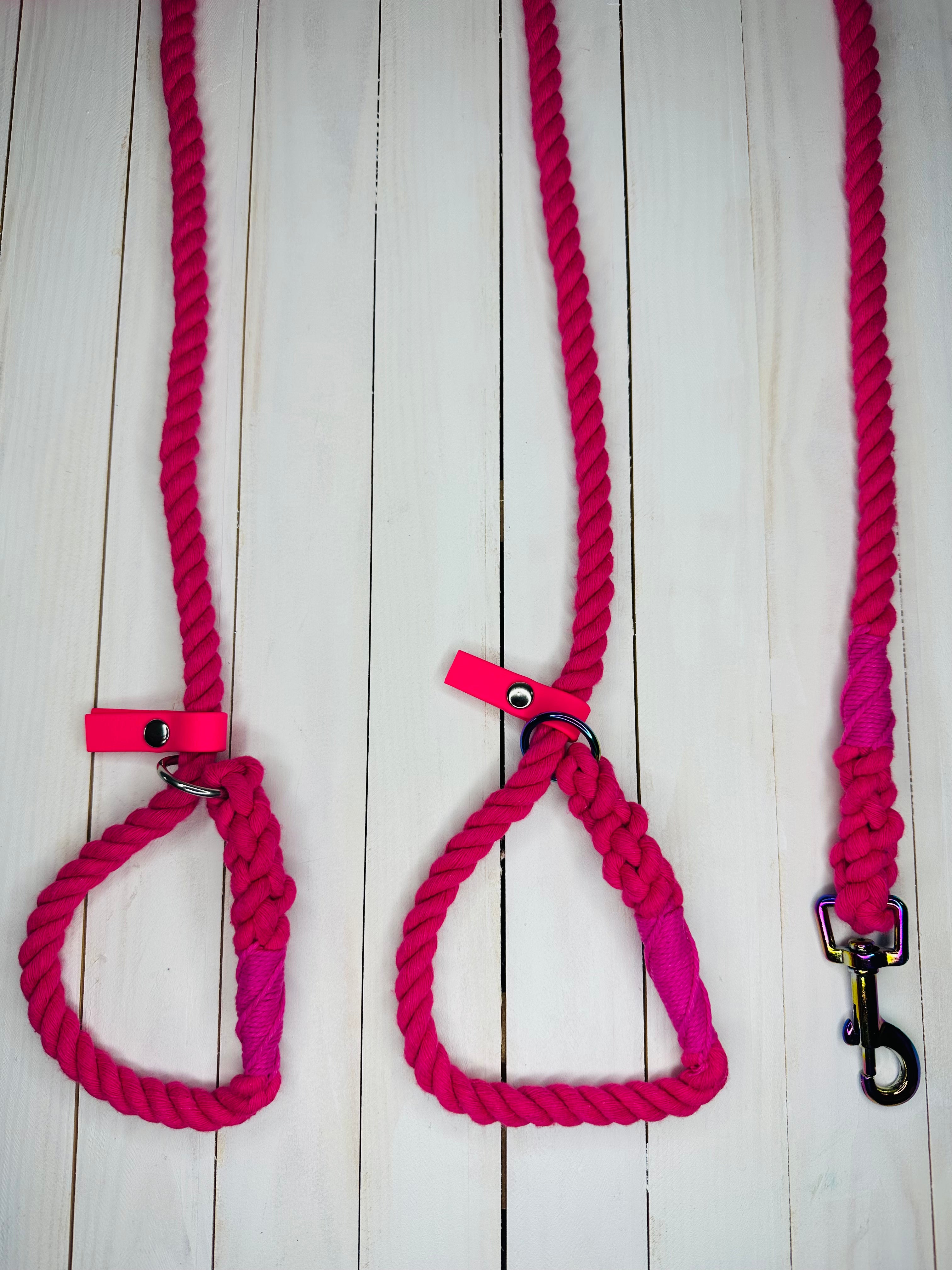 Super Soft Rope Lead - Pink – Lunapalooza