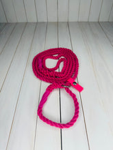 Load image into Gallery viewer, Super Soft Rope Lead - Pink
