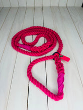 Load image into Gallery viewer, Super Soft Rope Lead - Pink
