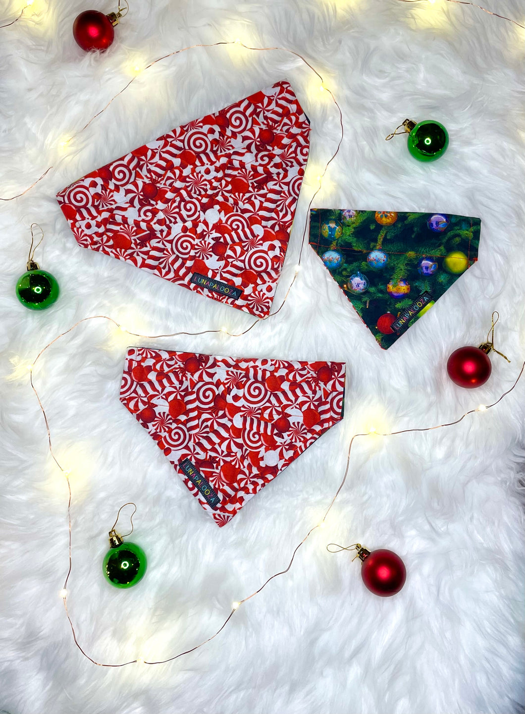 Candyland/Branches Reversible Bandana