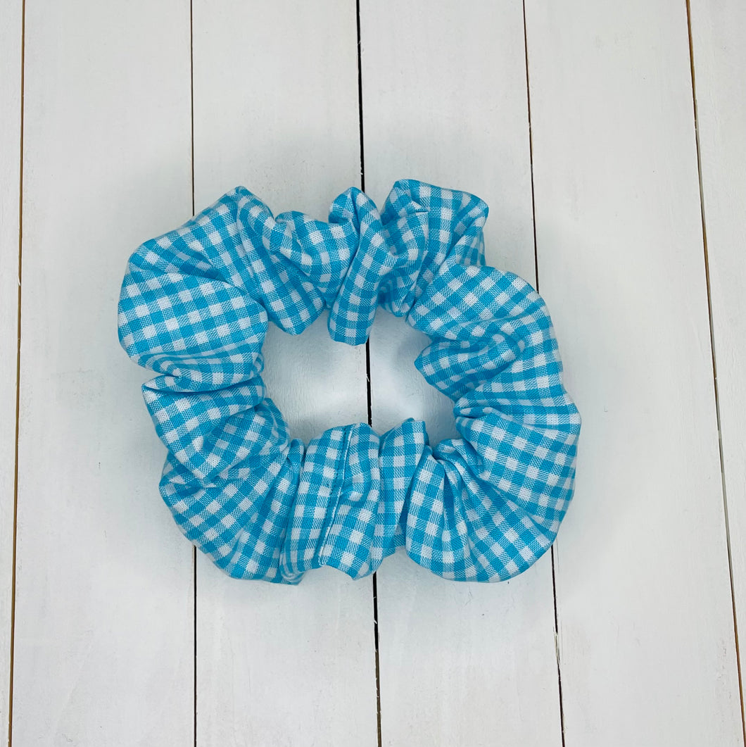 Gingham Scrunchie